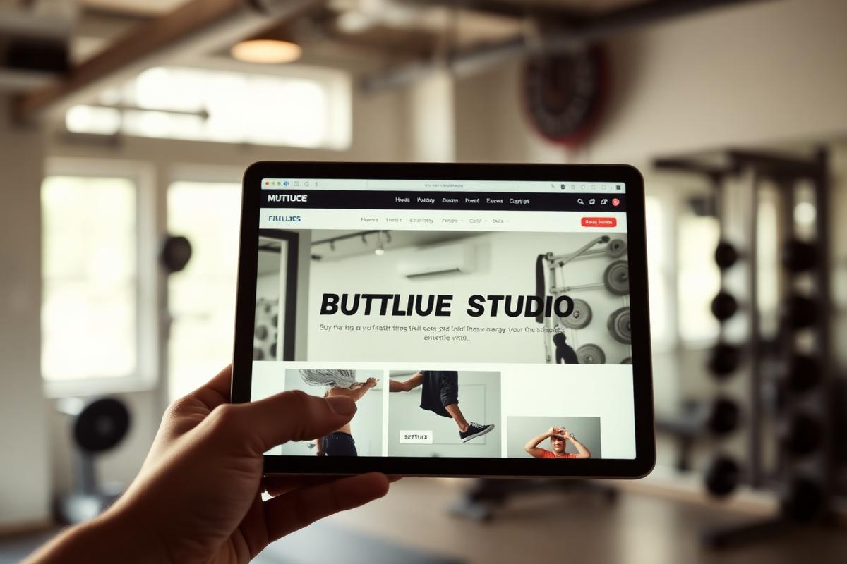 Website designed by Web Boutique for Ember Strength Studio