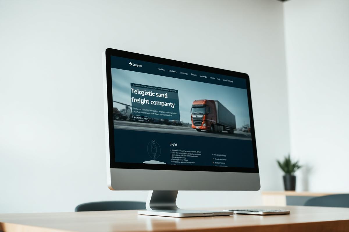 Website designed by Web Boutique for Okafor Freight & Logistics